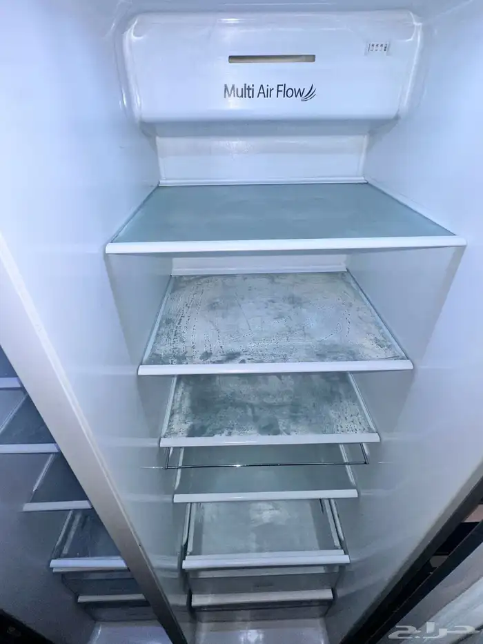 ثلاجة جديدة جنرال سوبريم بابين بالطول 6