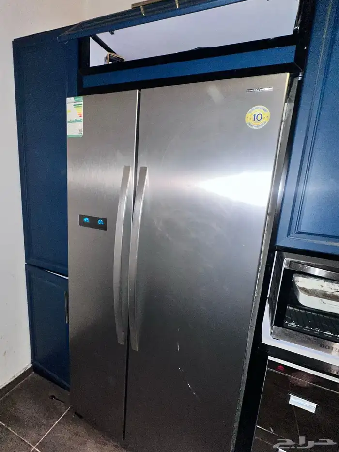 ثلاجة جديدة جنرال سوبريم بابين بالطول 4