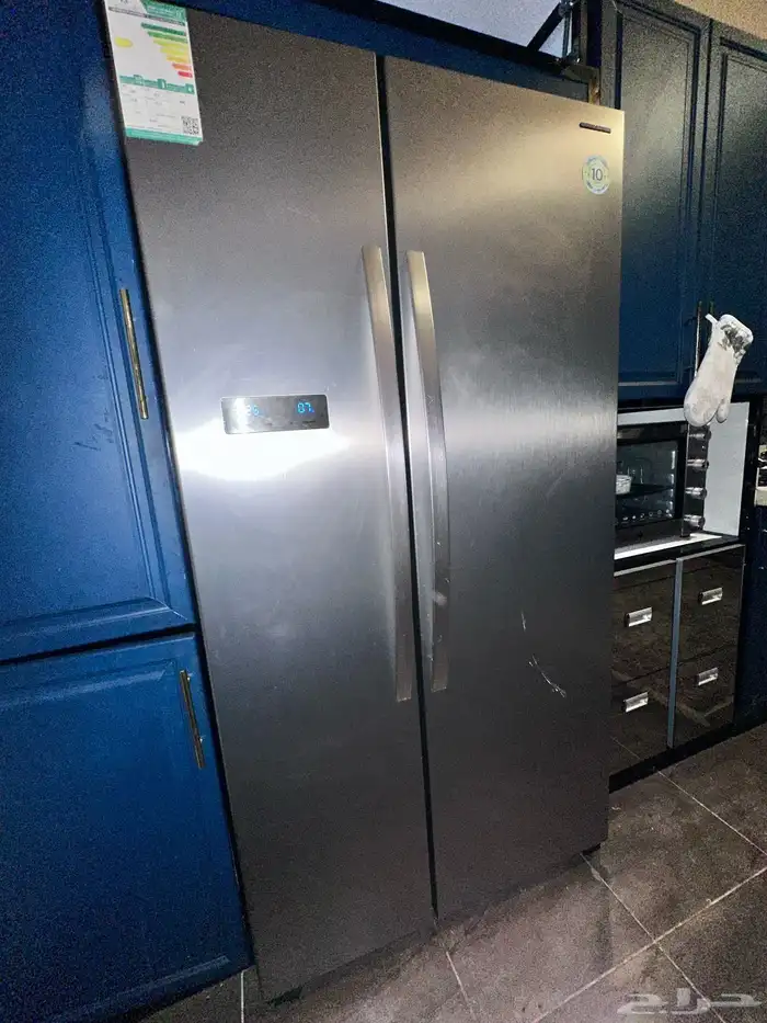 ثلاجة جديدة جنرال سوبريم بابين بالطول 12