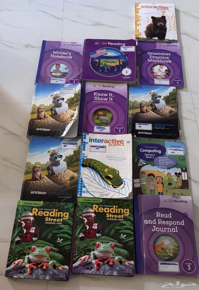 كتب مدارس عالميه مستعمله 3