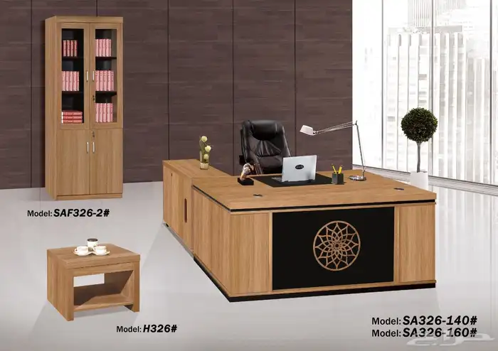 جديد طقم مكتب فخم مودرن و مكاتب اداريه و كراسي اسعار جملة 33