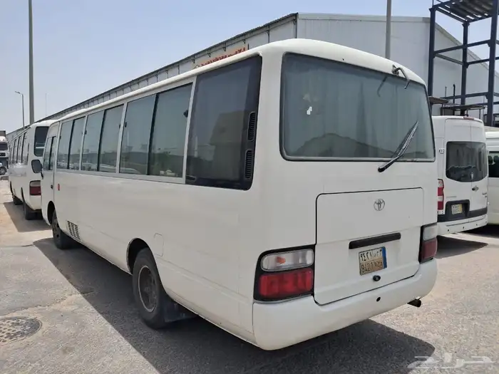 Toyota coaster 2017 available for rent with driver in DMM 1
