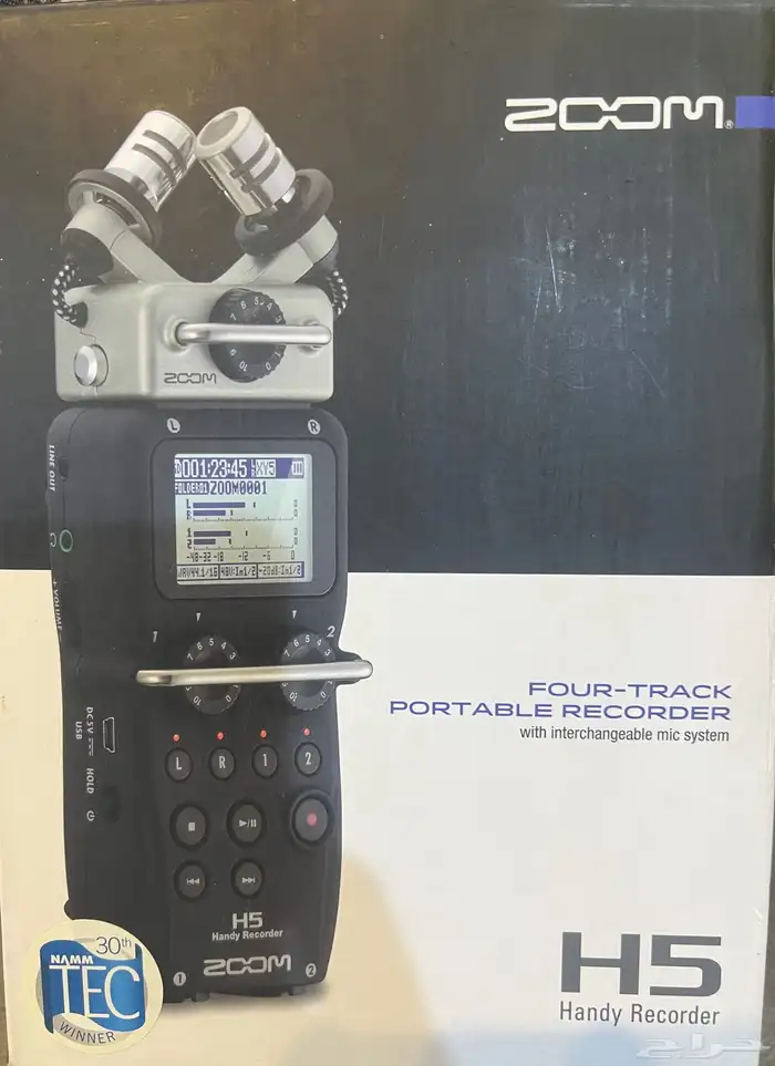مايك زووم اتش 5 - zoom h5 mic 2