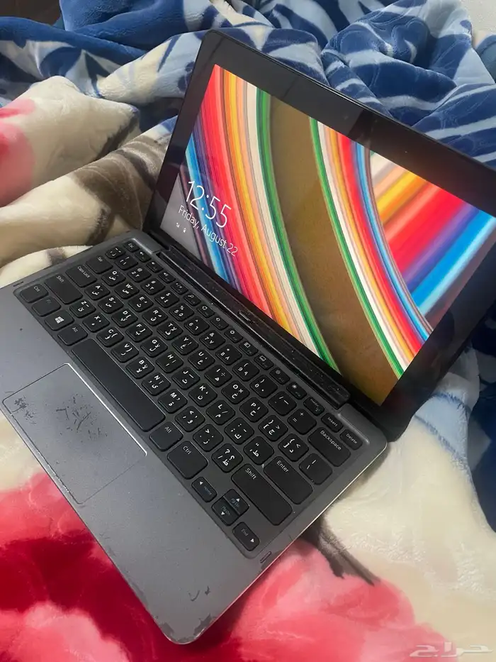 لاب توب dell 32 جيجا. بطاريه تدوم ساعتين وشاحن اصلي 5