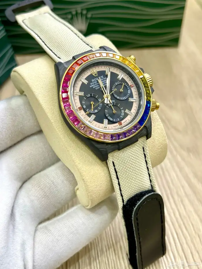 ساعات رولكس رجالي كاربون 1