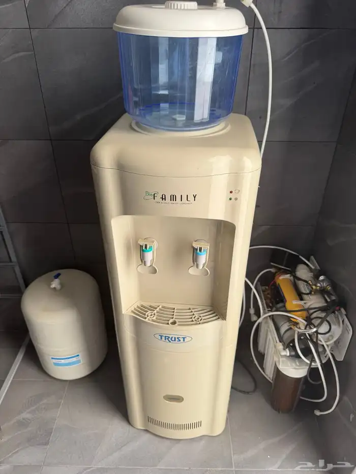 برادة ماء Trust Bio Family مع جهاز تحلية منزلي RO 4