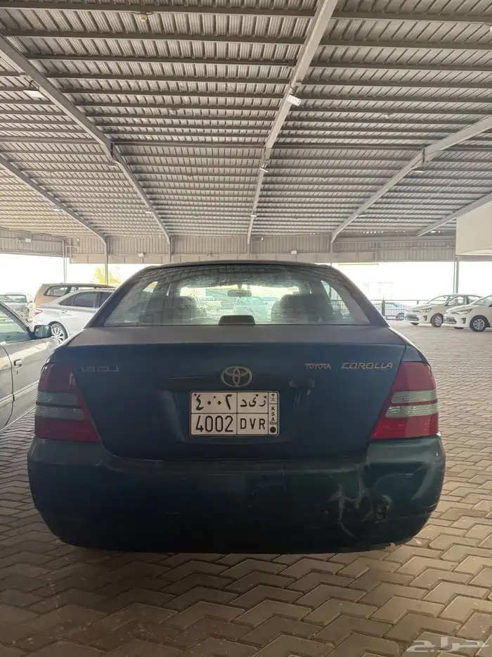 كورلا 2001 قير ماكينة عدلة مكيف شغال XLI فل 3