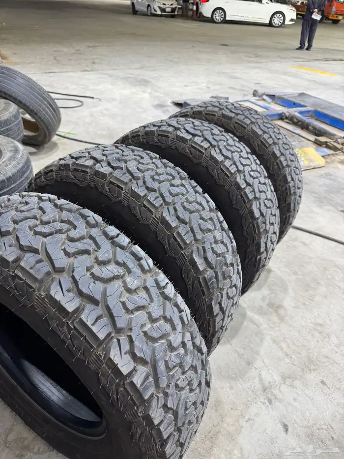 كفرات نص حجري 275 75 15 بي واي ريتش - B Way Rich 1