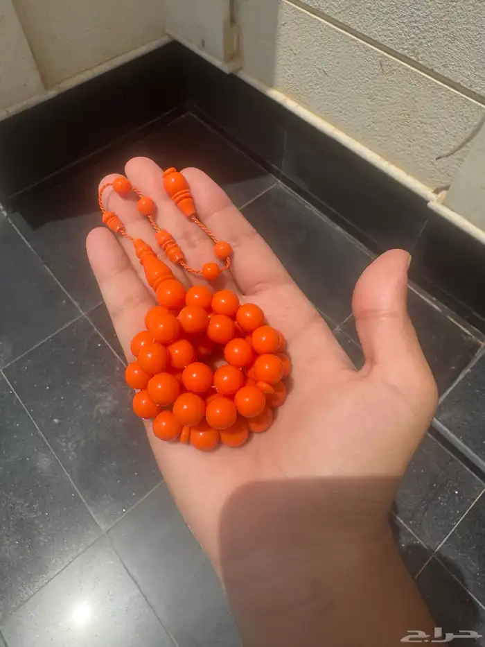 سبحة بولنق صب قديييم لون جزري. 1