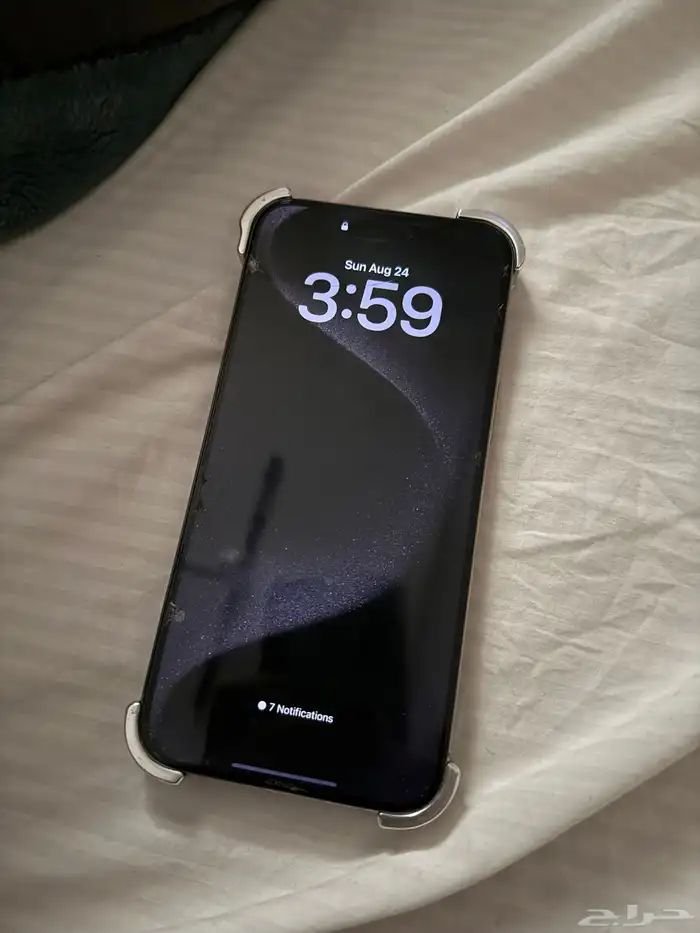 ايفون 15 برو ماكس 256 بطاريه 100 4