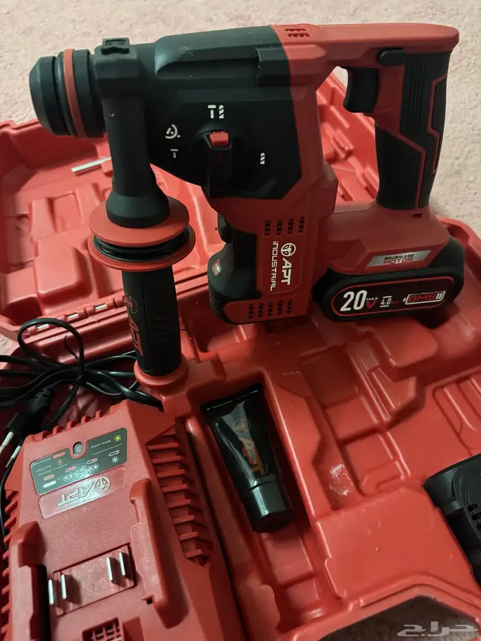 دريل aptجديد مع 2 بطارية اصلي وافضل من كل الماركات في السوق 1