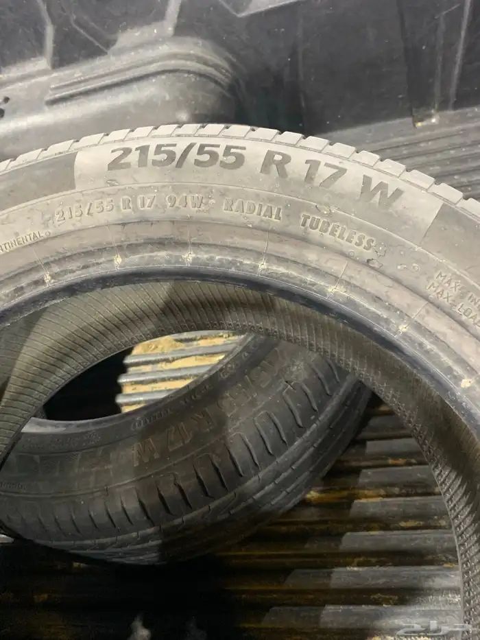 كفرات كونترينتال وبيرلي 215 55 17 0
