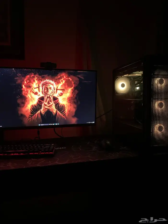 بي سي قيمنق قوي 3080 5800x 32RAM 2.5TB 0