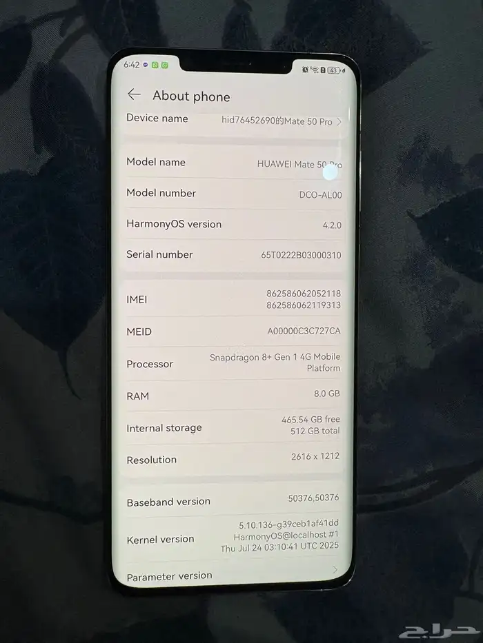 HUAWEI Mate 50 pro 512 GB 2