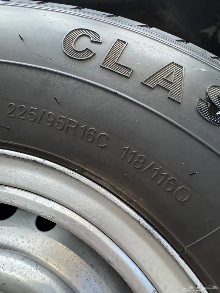كفرات شاص فقط 4 للبيع 16-95-225 0
