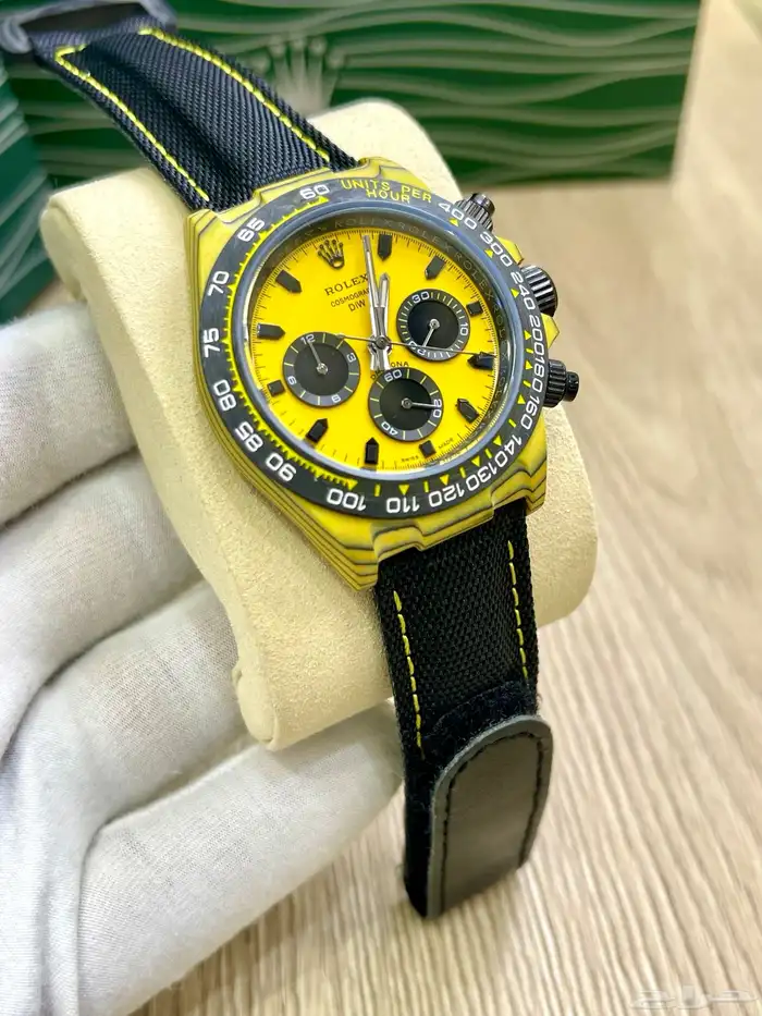 ساعات رولكس رجالي كاربون 6