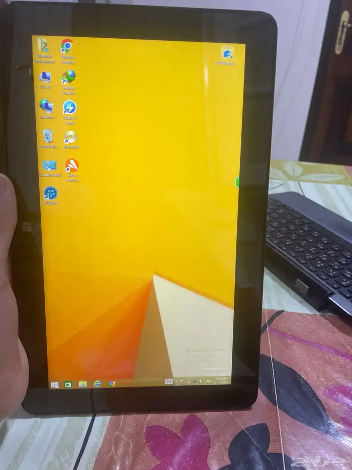 لاب توب dell 32 جيجا. بطاريه تدوم ساعتين وشاحن اصلي 2
