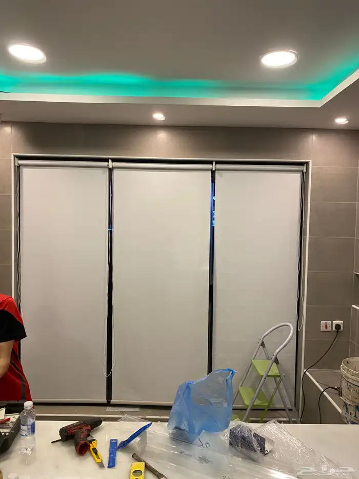تخفيض لمدة اسبوع ستائر رول عازله للشمس 7