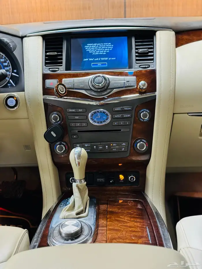 انفنتي 2015 فل كامل QX80 سعودي (( بحاله ممتازه )) 12