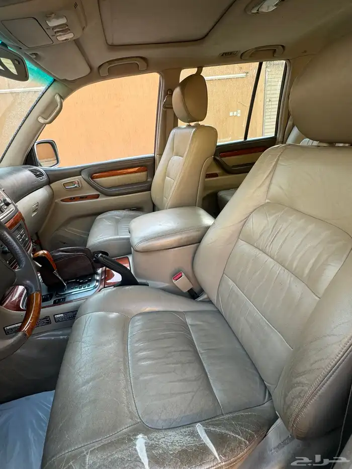 النوع  لكزس -الفئه  LX470 الممشى 223 الف -المديل  2003 5