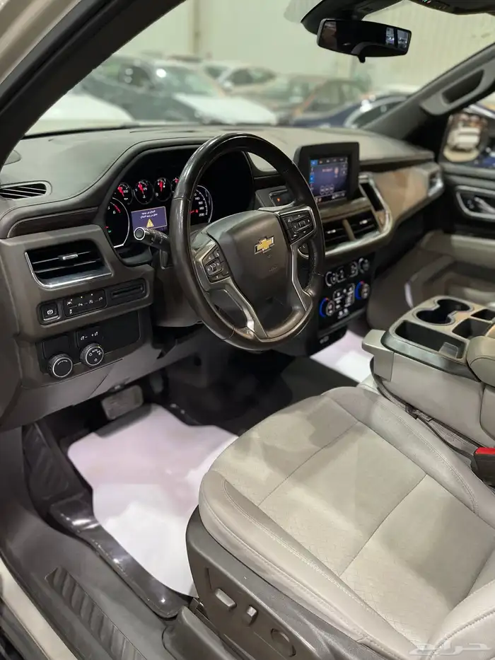 تاهو Ls سعودي بدون دبل قصير 2021 ذهبي 6