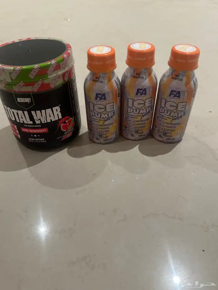 منتج طاقه total war جديد و ice pump 0