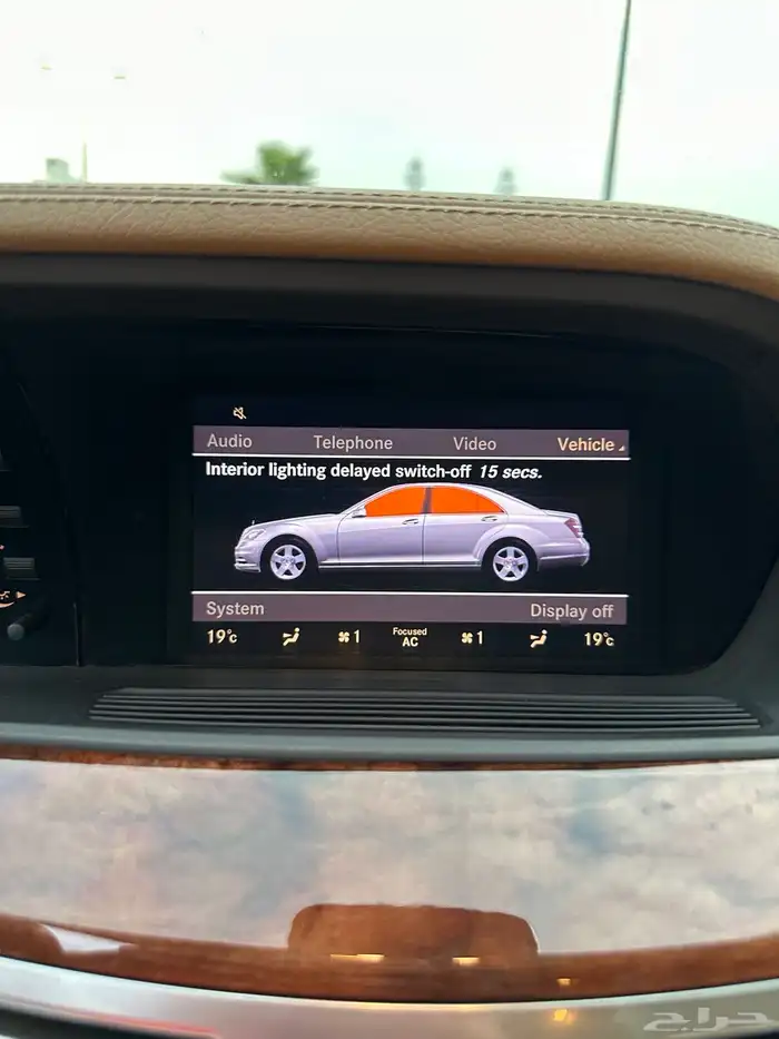 مرسيدس جفالي s300 2012 لاررج بحالة الوكالة 57