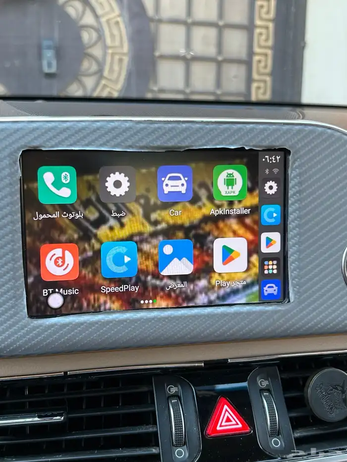قطعة تحويل شاشتك ال carplay لنظام اندرويد 6