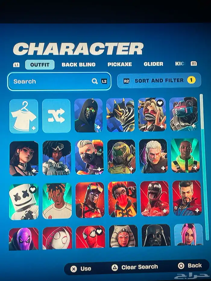 حساب فورت نايت 0