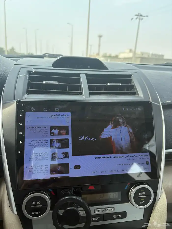 شاشة كامري من مديل 12 الي 17 2