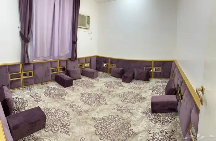 جلسة كنب عربية كامله مع الفرشه للبيع 1