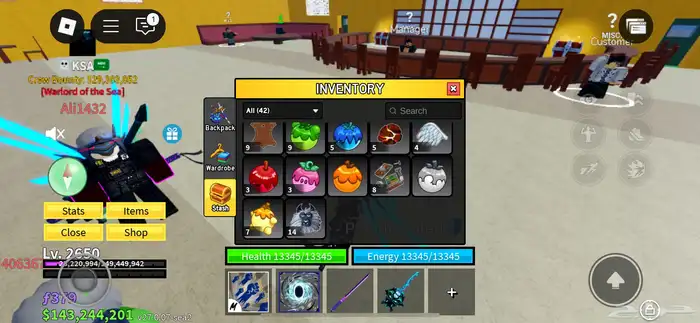 حساب Roblox متكامل فيه كل المابات غير مربوط 30