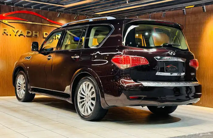 انفنتي 2015 فل كامل QX80 سعودي (( بحاله ممتازه )) 3