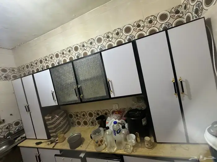 دولاب مطبخ وغساله وبرادة ماء 2