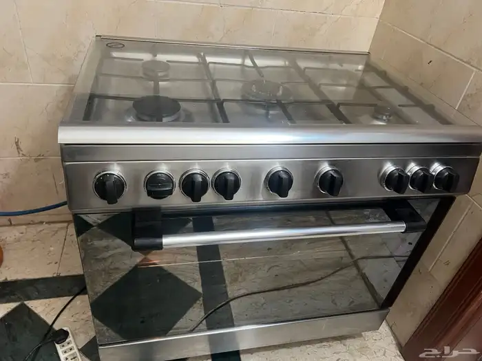 بوتجاز فرن تكنو جاز ايطالى مقاس 60 90 سم نظيف خالى من الزيوت 1