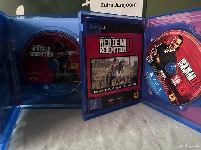 شريطين read dead 1   read dead 2 3