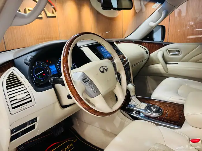انفنتي 2015 فل كامل QX80 سعودي (( بحاله ممتازه )) 5
