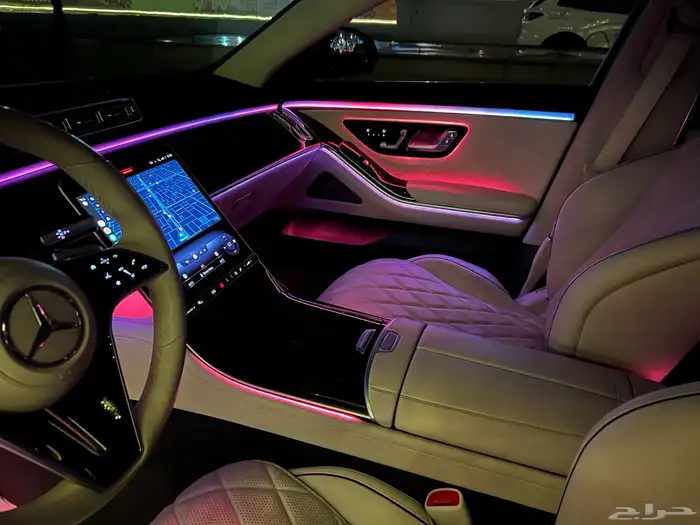 مرسيدس S580 2022 قمة النظافة بحالة الوكالة 63