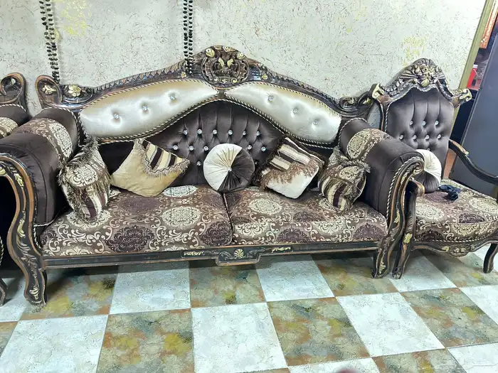 كنب شبه الجديد مغربي وكنب ملكي 4