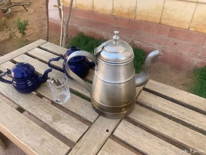 ملقمة مع 2 اباريق غرش إشكال تراثية 9