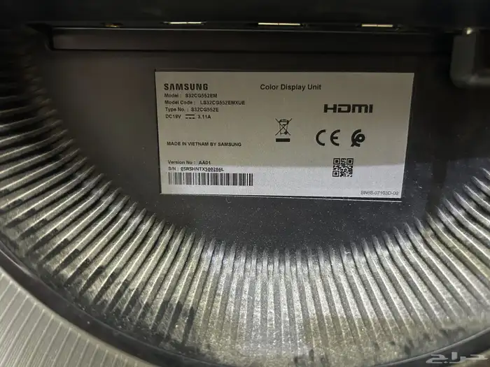 odyssey G5  32inch شاشة أوديسي مكسوره استعمال شهر وانكسرت ع 3
