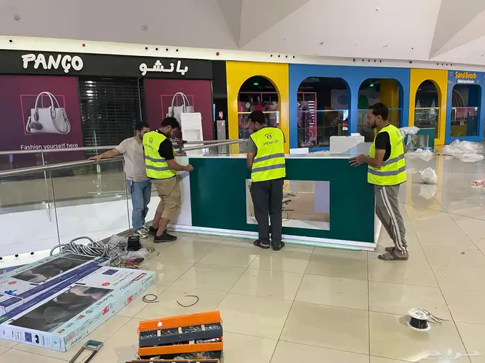 تصميم وتنفيذ بوثات واكشاك 35