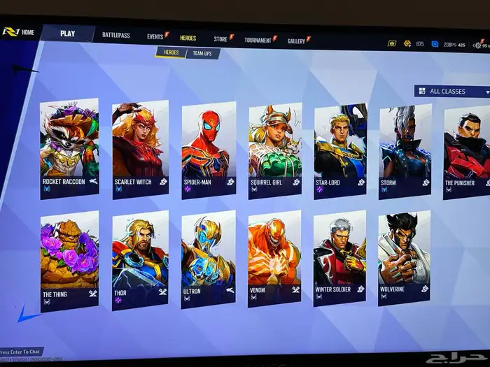حساب مارفل رايفلز PC 0