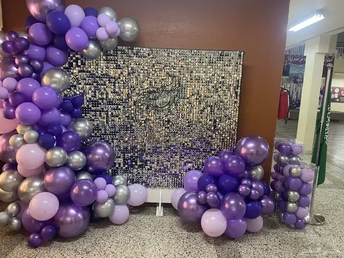 اقواس بلالين يوم الوطني. 21