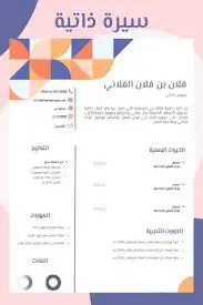 إنشاء سيرة ذاتية احترافية 3
