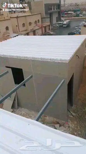 ساندوش بانل بناء غرف بناء ملاحق 8