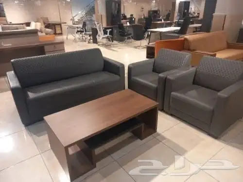 جديد طقم كنب مكتبي و مكتب كامل و مكتب مدير و كراسي 19