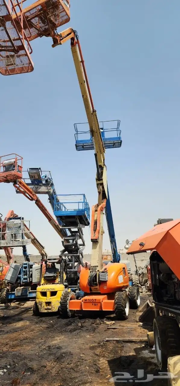 ايجارات مان لفت وسيزر لفت معدات حديثة 7