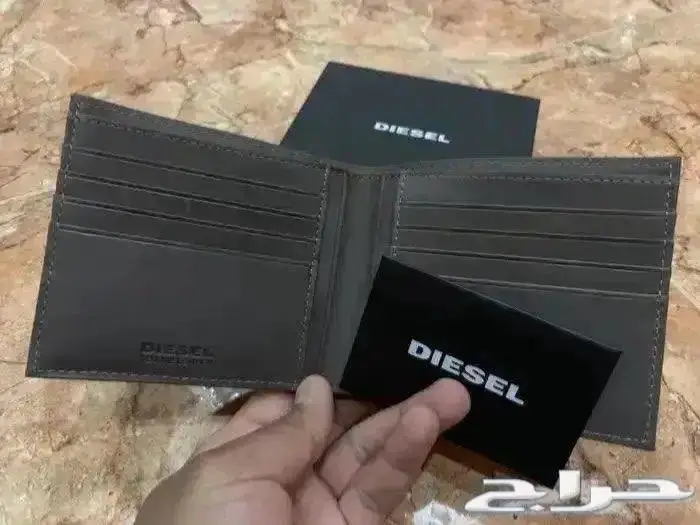 محفظة ديزل DIESEL أصلية جلد جديدة 2