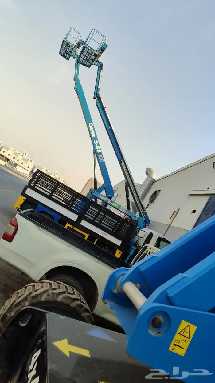 ايجارات مان لفت وسيزر لفت معدات حديثة 0